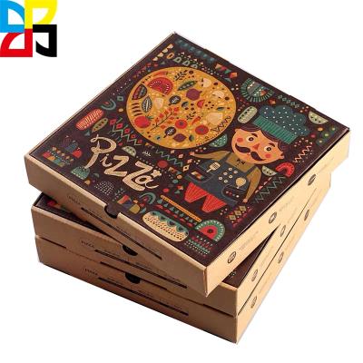 China Recycled Materials Making Custom Pizza Boxes With Logo Paper Pizza Slice Box Disposable 9 Lnch Pizza Wrapping Paper for sale