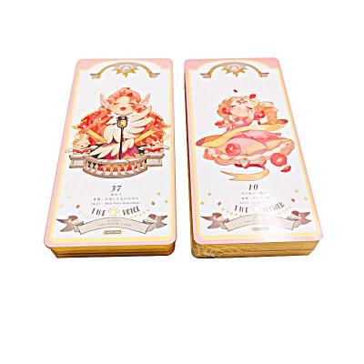 China Educational custom tarot cards etc. CMYK Printing Good Quality Card Design Tarot Oracle Cards With Young-border for sale