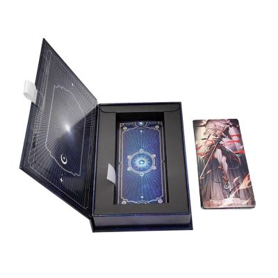 China Educational high quality custom holographic printing of tarot cards from edges etc. with exquisite gift box for sale