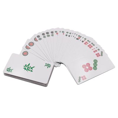 China Educational custom printing mahjong games paper playing card PVC poker playing card etc. for sale