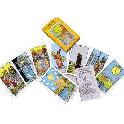 China Wholesale High Quality Customized Custom Card Pack Educational Oracle Card Tarot Cards Paper Game etc. Rider Strange Tarot for sale