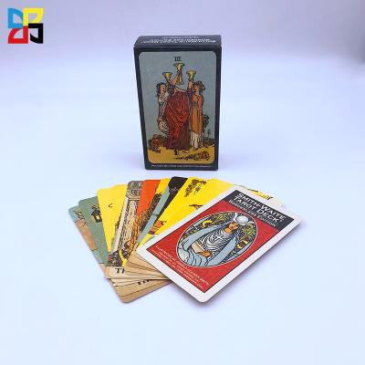 China The educational tarot card etc. customized printing services tarot cards with guide and tarot card packs meanings on them for sale