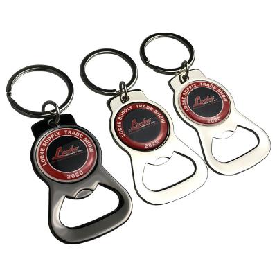 China Metal Key Chain Custom Logo 3d 2d Enamel Keyholder Opener Metal Key Ring Bottle Opener Zinc Alloy Opener Keychain for Bar for sale