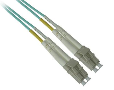 China Van het Flardkabels van de Aqualc Vezel de Optische Duplexom3 Multimode Kabel van de de Voltallige vergaderings Optische Vezel Te koop