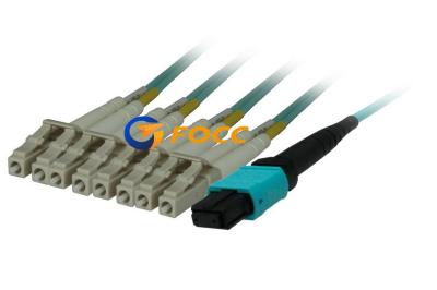 Chine Câble Ethernet à fibres optiques 4 LC duplex de sortance femelle 40 gigabits à vendre