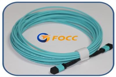 China 100G 24 der Faser-MTP MPO äußere Hüllen-Polarität A Ausbruch-Kabel-der Jacken-3.0mm zu verkaufen