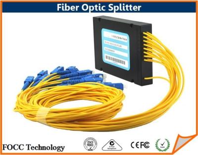 China Industrieller Lichtwellen-Stromkreis-Optikteiler der Faser-1x2 planarer für FTTX/CATV zu verkaufen