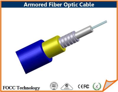 China Armored Fiber Optic Patch Cable for sale