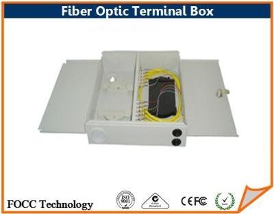 China 12 Core Fiber Optic Terminal Box for sale