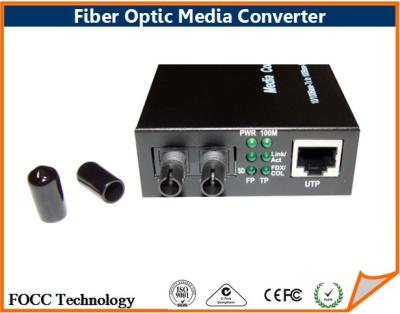 중국 RJ-45 네트워크에 SC/ST 연결관 광섬유 매체 변환기 단일 모드 섬유 판매용