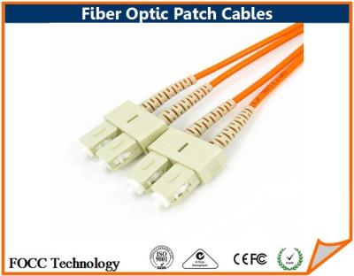 Chine Sc duplex aux types terminés par câble optique de correction de fibre multimode de Sc pour le réseau à vendre