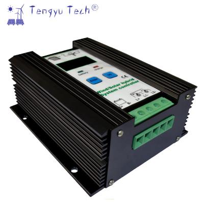 China Tengyu Tech 12/24V 600W Solar Hybrid Charger Controller Wind Solar System Wind Charge Controller for sale