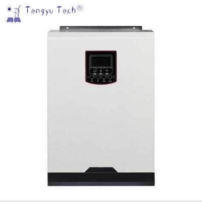 China Hybrid Solar Inverter 1kw 2kw 3kw 5kw Technology Grid Tengyu Solar Power System Hybrid Solar Inverter High Frequency Solar Hybrid Inverter for sale