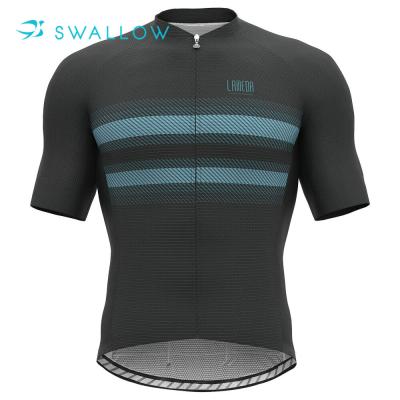 China SWALLOW Breathable Sublimation Printing Quick Dry Short Sleeve OEM Men Cycling Tank Tops, Jersey Bicycle for sale