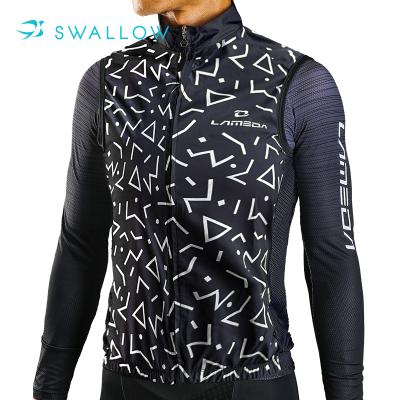 China SWALLOW OEM Breathable Wearable ODM Wind Cycling Vest Supplier Custom Clothing Manufacturer for sale