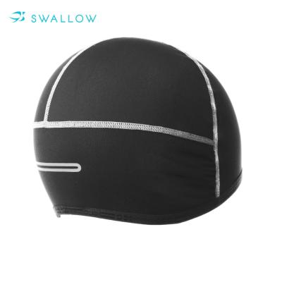 China breathable & SWALLOW Waterproof Winter Bike Wear Black Sublimation Printing Cycling Thermal Cap Custom Cycling Cap for sale