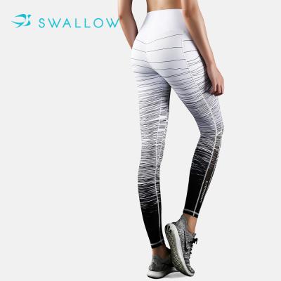 China SWALLOW Custom Made Elastic ODM Girls Gaiters Yoga Pants Yoga Pants for sale