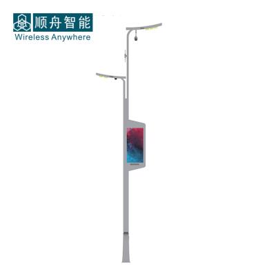 China Smart Street Light Pole Manufacturer With Lots Of Overseas Smart City Project Experience for sale