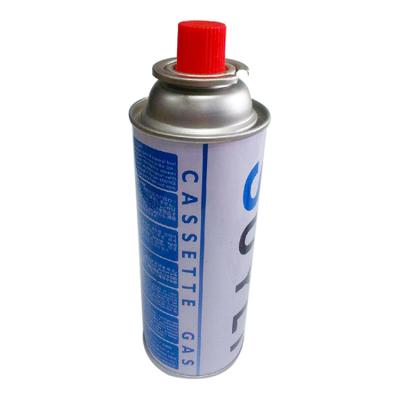 China Straight Aerosol Spray Diameter 65mm Body Fill Nitrogen Aerosol Can , Butane Gas Can for sale