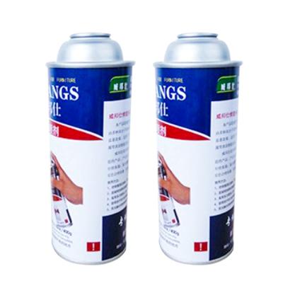 China Aerosol spray all over print empty aerosol cans for foam cleaner for sale