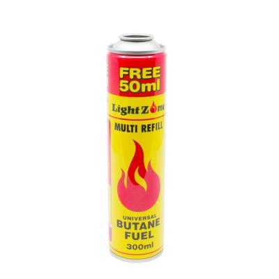 China Aerosol Spray Choked-in Diameter 65mm Butane Gas Refill Nitrogen Aerosol Can for sale