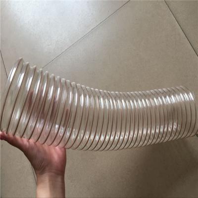 China TPU copper wire vacuuming Winding vacuum hose/pipe machine for sale