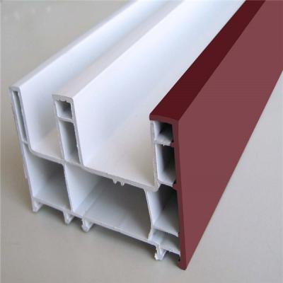 China Upvc Windows Production Line Upvc Door Window Making Machine Double-Screw Design Te koop