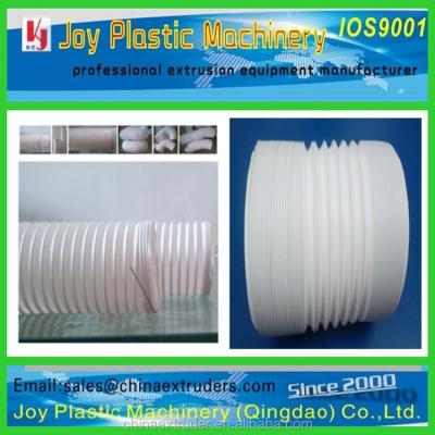 China Plastic Extension Corrugated Tube Extrusion Line/ PVC Hose Making Machine PP Magic Pipe Making Machine en venta