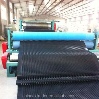 Chine Plastic Drain Board Production Machine/HDPE geocell producing line,waterproof sheet extrusion line à vendre