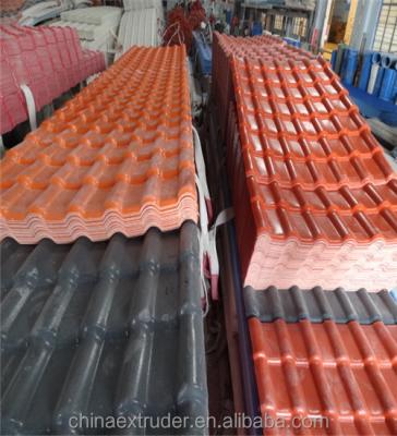 Cina Pvc Roofing Sheet Extruder Machine PVC Roof Tile Making Machine Plastic Thermoforming Machine in vendita