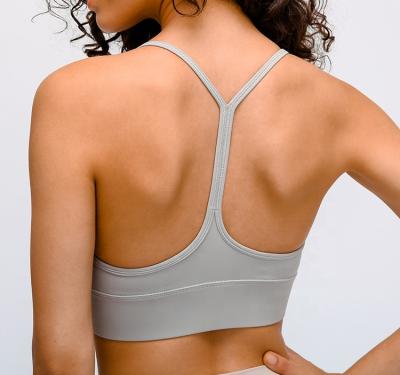 China New Breathable Y Shape Sports Bra for sale