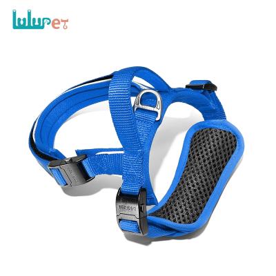 China Custom Wholesale Price Tactical Dog Harness Goods Adjustable No Pull Dog Harness Pet Vest With Logo for sale