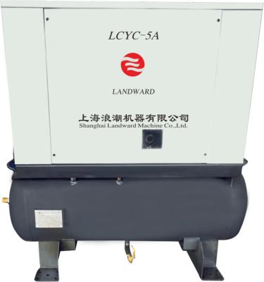 China 5.5kw lubricated, 220v, 8bar z compressor with two stage storage tank shanghai compressor inverter for sale