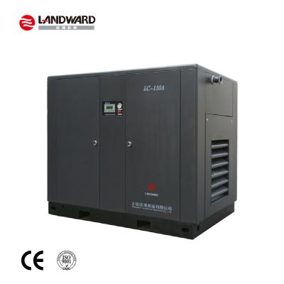 China Lubricated Compressor Gasoline Methane Double Screw Compressor for sale