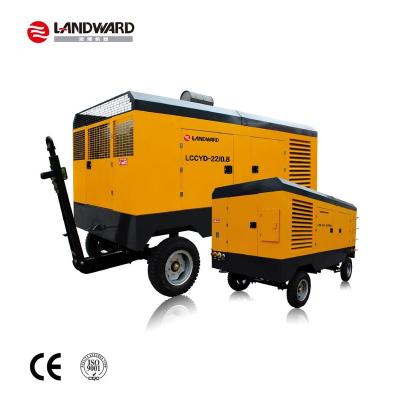 China Lubricated diesel compressor for sale