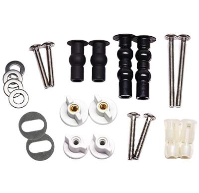 China Modern Toilet Seat Hinges Screws, Bolts Top Fittings Fix Nuts Top Screws, Bottom Fixing for sale