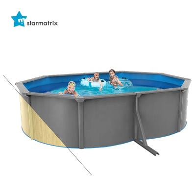 China Easy installation STARMATRIX factory pool and accessories over ground pool equipments piscina de pared acero sobre el suelo for sale