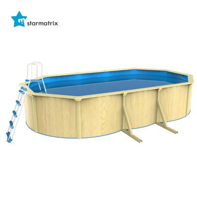 China Easy Installation STARMATRIX Factory Conform To Standard EN16582-1 Outdoor EN16582-3 Above Ground Pool To PVC Liner for sale