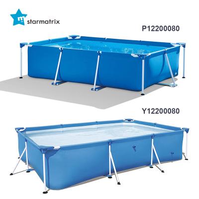 China Custom STARMATRIX PVC Metal View Swimming Pool Piscina Scam Cornice Adult Household Eco-Friendly Large Installation Convenient for sale