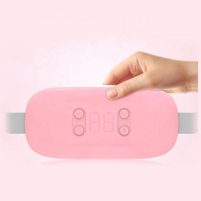 China Comfortable Portable Electric Fast Heating Belly Pain Relief Back Tummy Wrap Belt Belly Pain Relief Menstrual Heating Pad for Women and Girl for sale