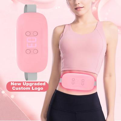 China Portable Size 3 Temperature Settings Electric Heater Pad Lower Back Pain Relief USB Rechargeable Heater Support Belt for sale