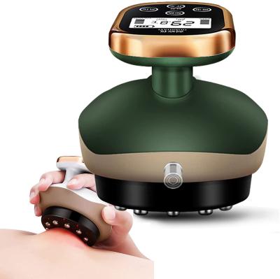 China Electric Cupping Therapy Adjustable Handheld Rechargeable Powerful Gua Massager Cupping Body Massager Tool Sha Scratch and Heat for sale