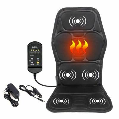 China 3D Back Body Shiatsu Neck Massager Kneading Full Body Massage Chair Pad with Heat for Shoulder Neck and Back Waist Hips for sale