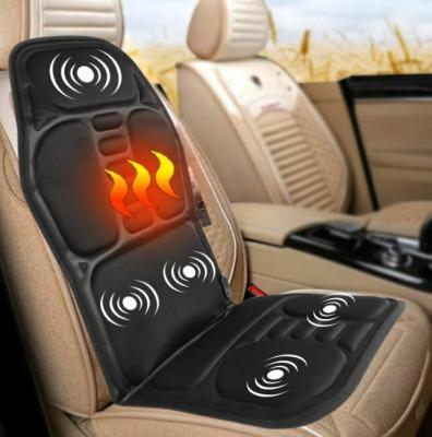 China Best Selling Body Shiatsu Massage Cushion 3D Back Massager With Heat, Massage Chair Rolling Kneading Pad For Back for sale