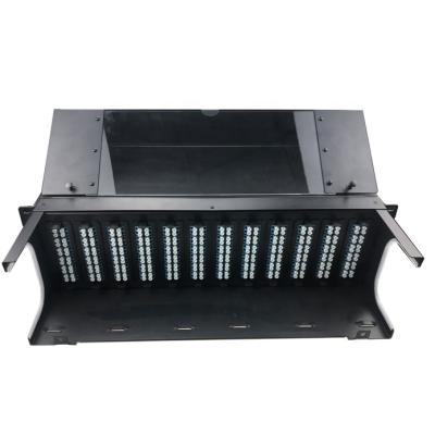 China MPO/SC/ST/FC/LC/MTRJ MPO 1u48 manufacturers 24 port fiber optic cat6 patch panel for sale