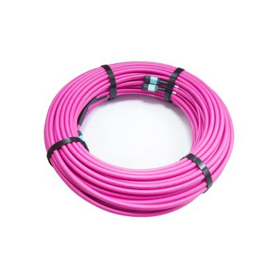 China 40G And 100G Netting FTTH MM OM4 Fiber Optic Breakout Cable Patch Cord for sale