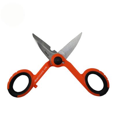 China FTTH/FTTx/HFC Solutions Cutter Fiber Optic Fiber Cable Scissors for sale