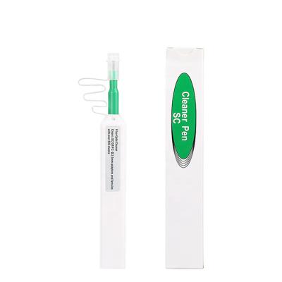 China SC 2.5mm One Fiber Optic Click Connector Cleaning Pen Cleaner for sale