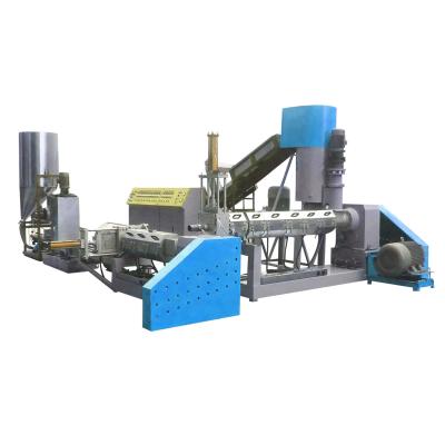 China Speed Control Waste Plastic Recycling Pelletizing Machine Water Ring Cutting for sale