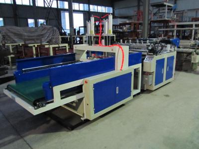 China Biodegradable Plastic Bag Making Machine , Carry Bag Making Machine 160-320pcs / Min for sale